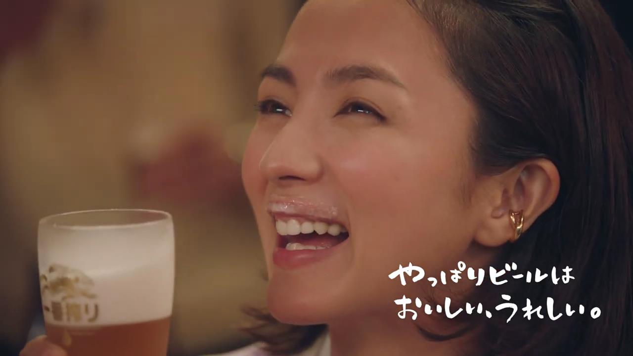 動画now キリンビール キリン一番搾り生ビール のcm 満島ひかり 焼き鳥 篇